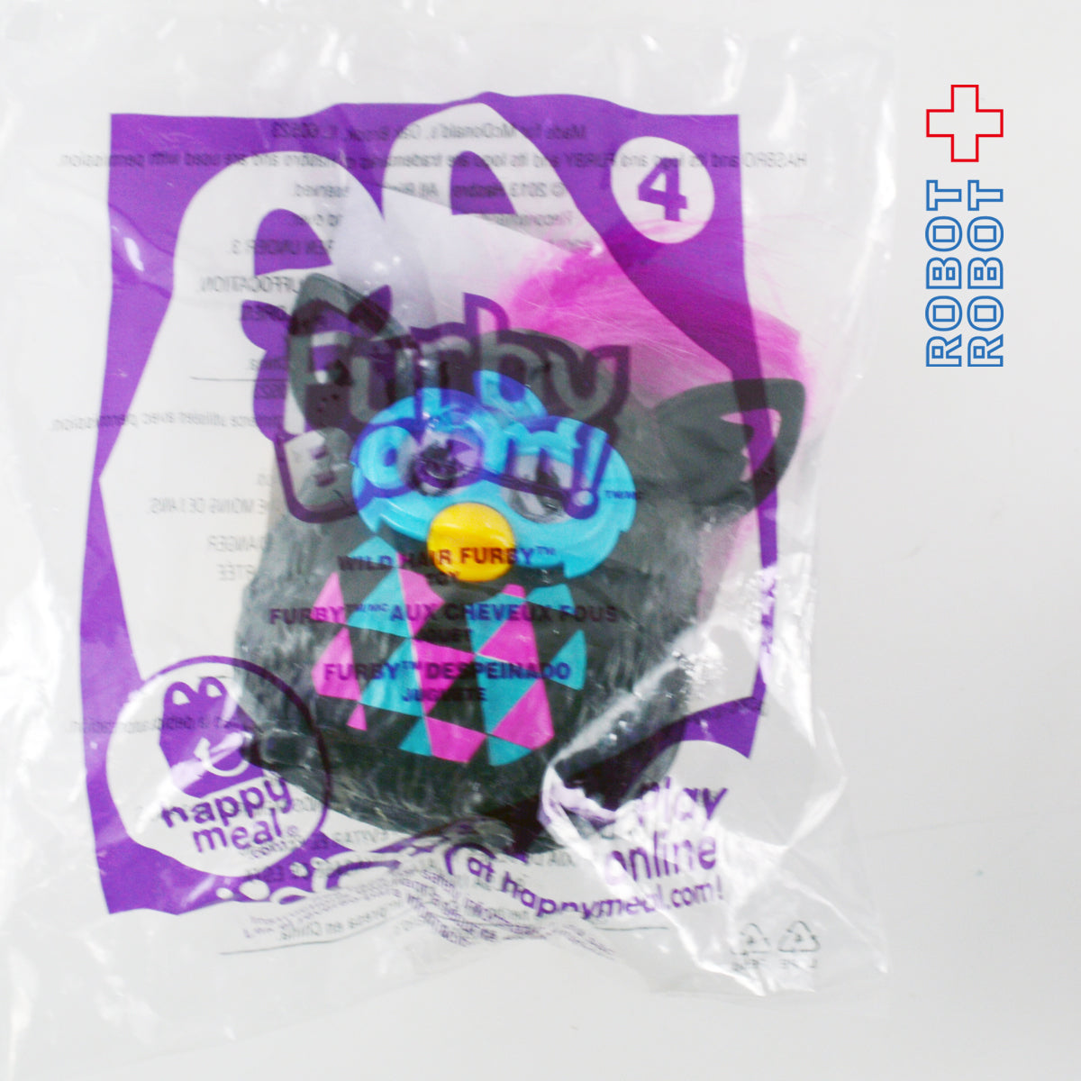 マクドナルド 2013ファービー ワイルドヘアー ファービー ハッピーミールトイ