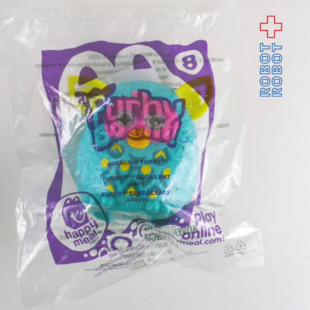 マクドナルド 2013ファービー ぐらぐらファービー ハッピーミールトイ