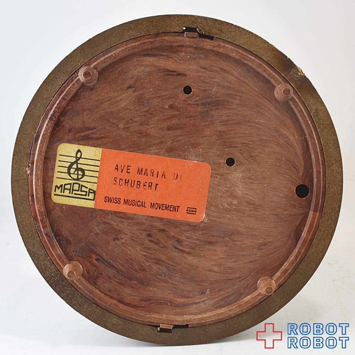 竪琴の天使 オルゴール フィギュア シューベルトのアヴェマリア