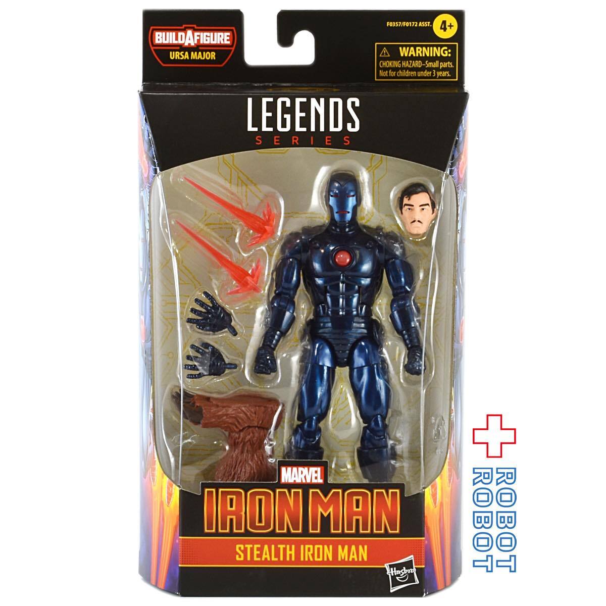 マーベルレジェンド アーサーメジャー ビルド ステルス アイアンマン 6インチ アクションフィギュア 未開封