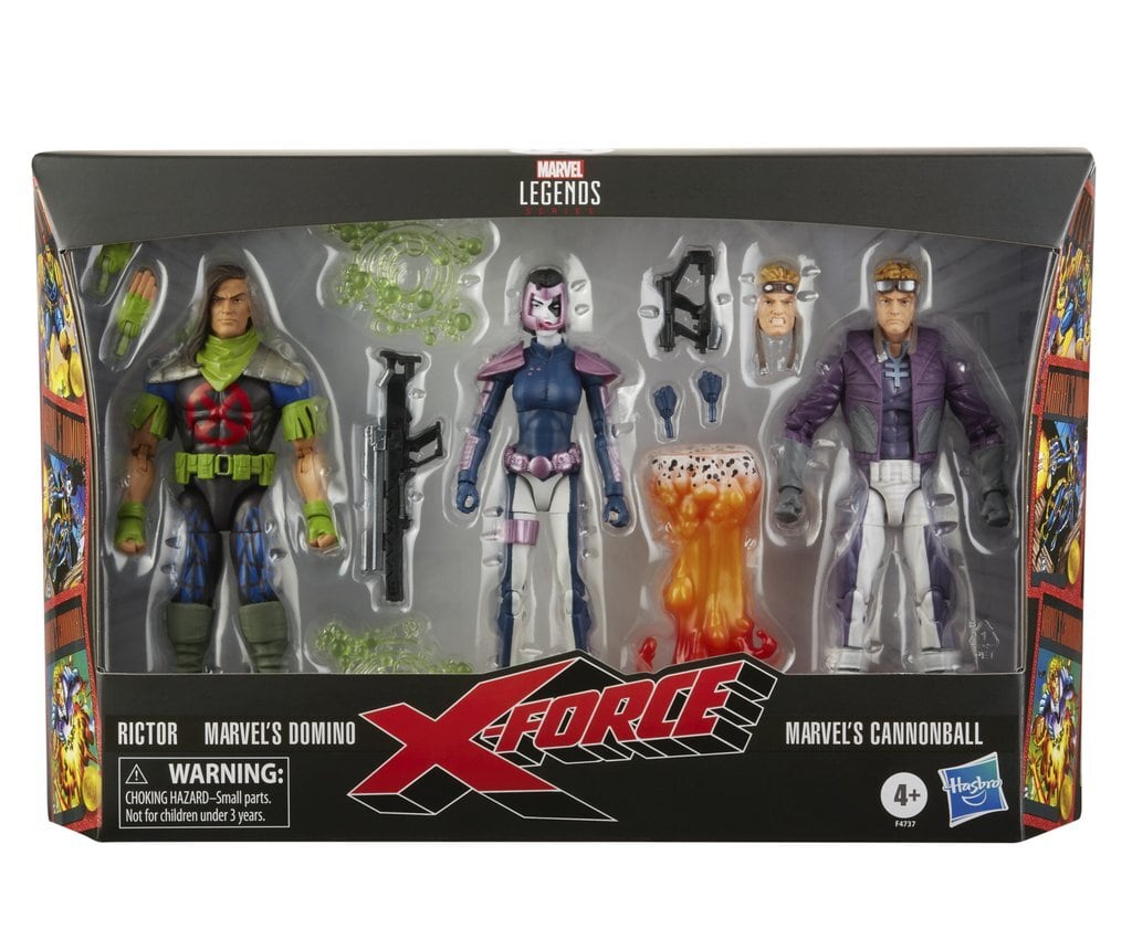 マーベルレジェンド X-MEN X-FORCE 3パック アクションフィギュアセット