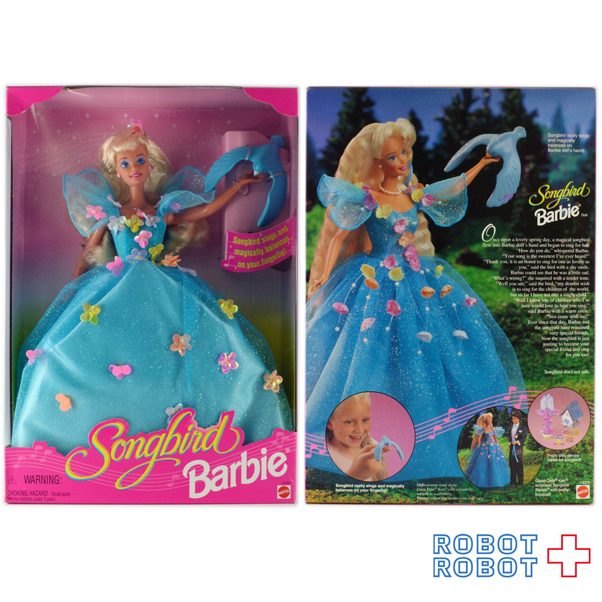 ソングバード バービー 人形 未開封箱入