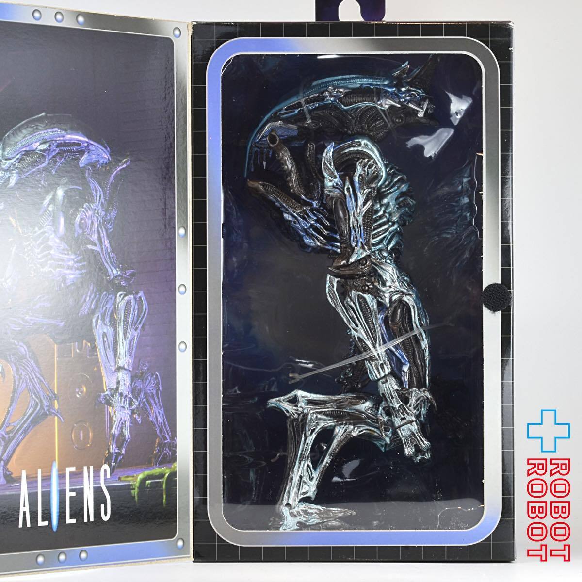 ネカ NECA エイリアン 1990 クラシック ライノ・エイリアン (ブルー) 7インチ アクションフィギュア 未開封