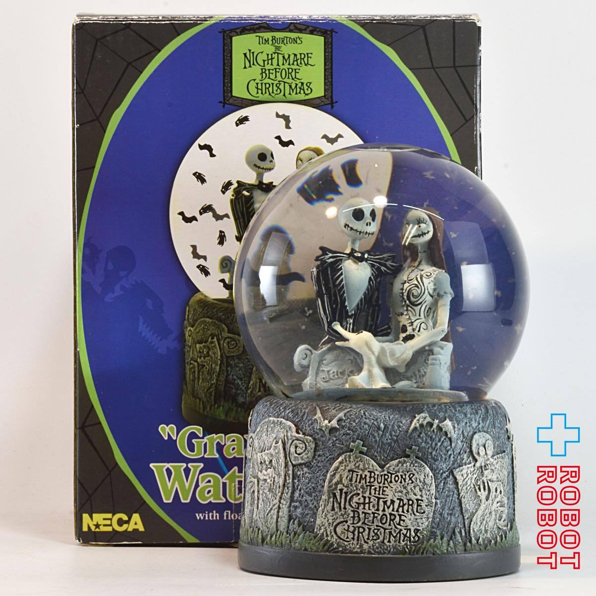 ネカ ナイトメア・ビフォア・クリスマス ジャック & サリー スノードーム
