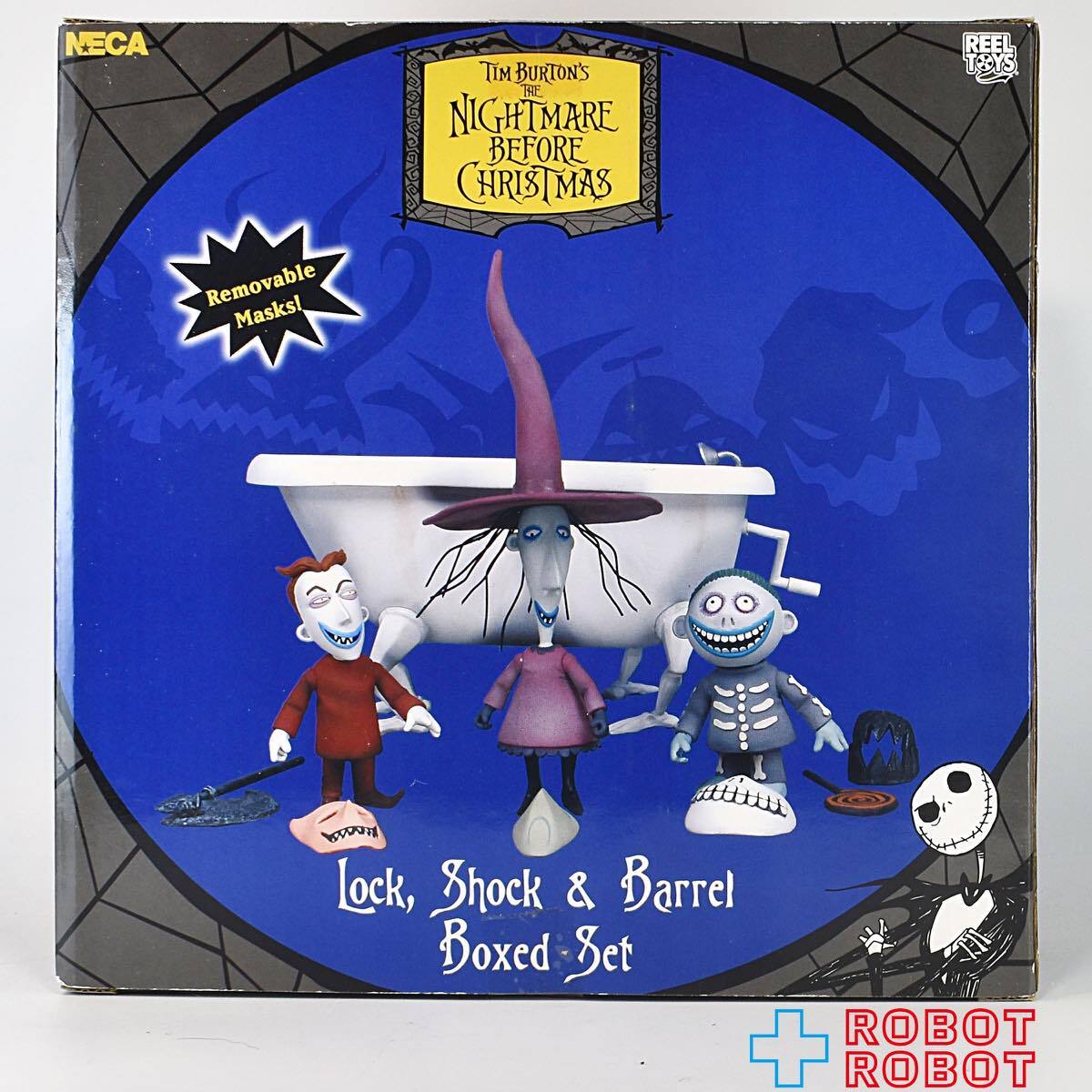 ネカ ナイトメアー・ビフォア・クリスマス ロック ショック バレル ボックスセット フィギュア