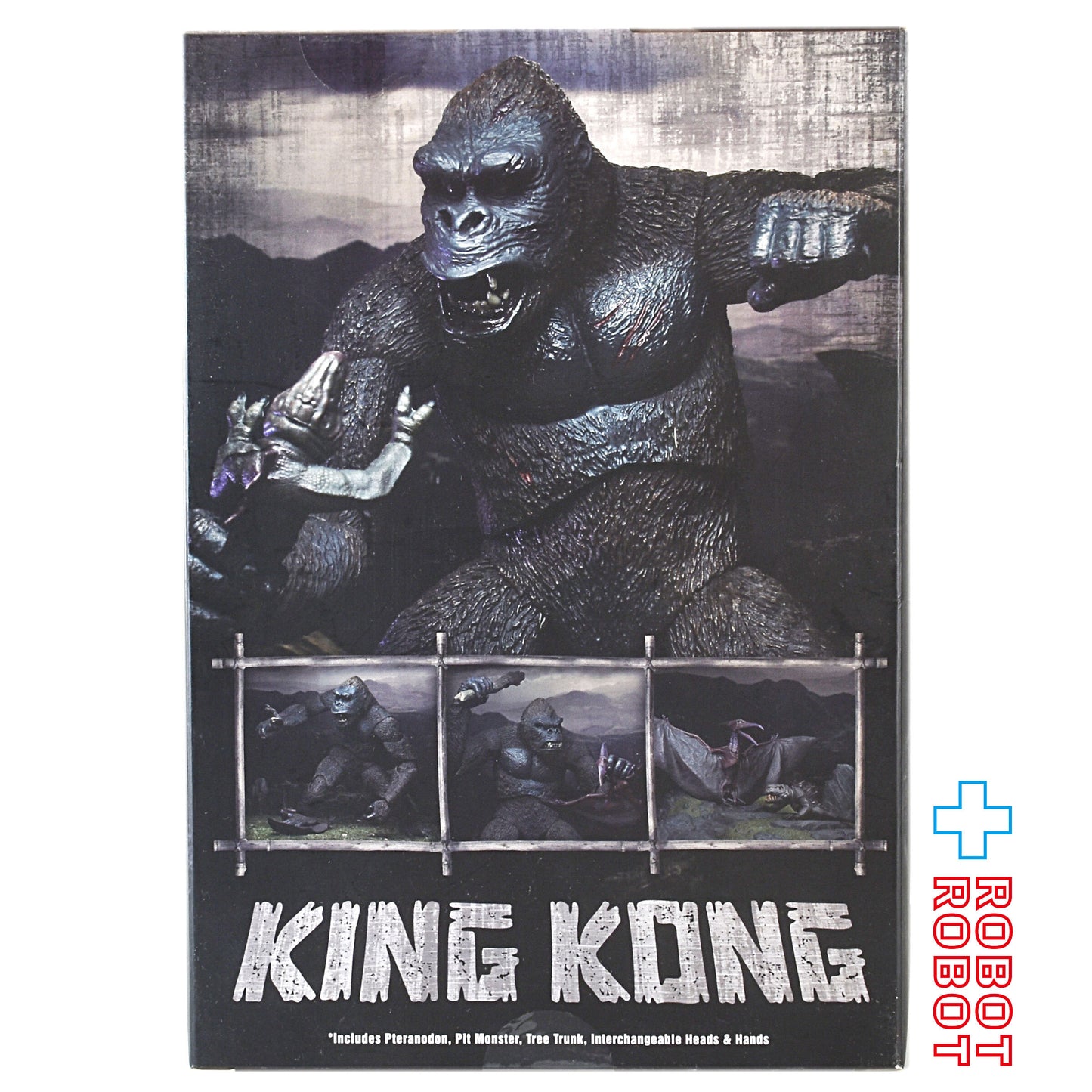 ネカ NECA アルティメット キングコング (髑髏島) 7インチ アクションフィギュア