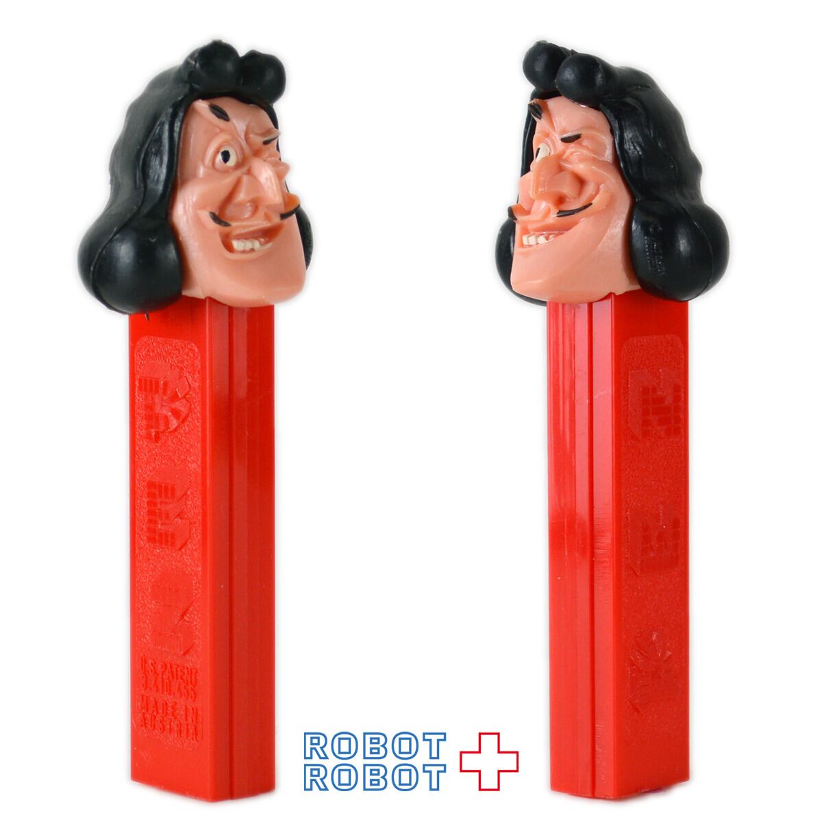 PEZ キャプテンフック 足なし 赤ステム 3.4