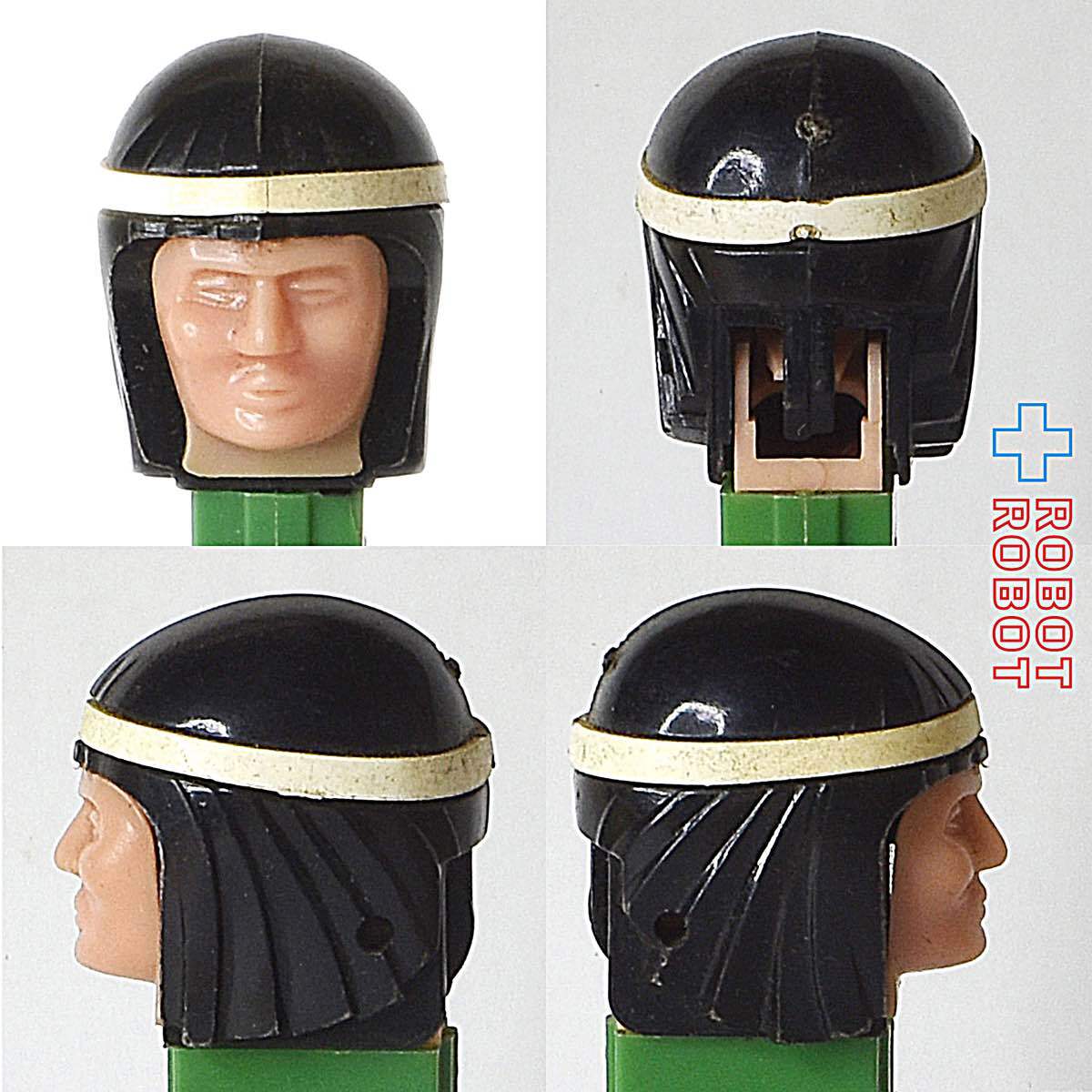 PEZ インディアン・ブレーブ 足なし 緑ステム ※難有り