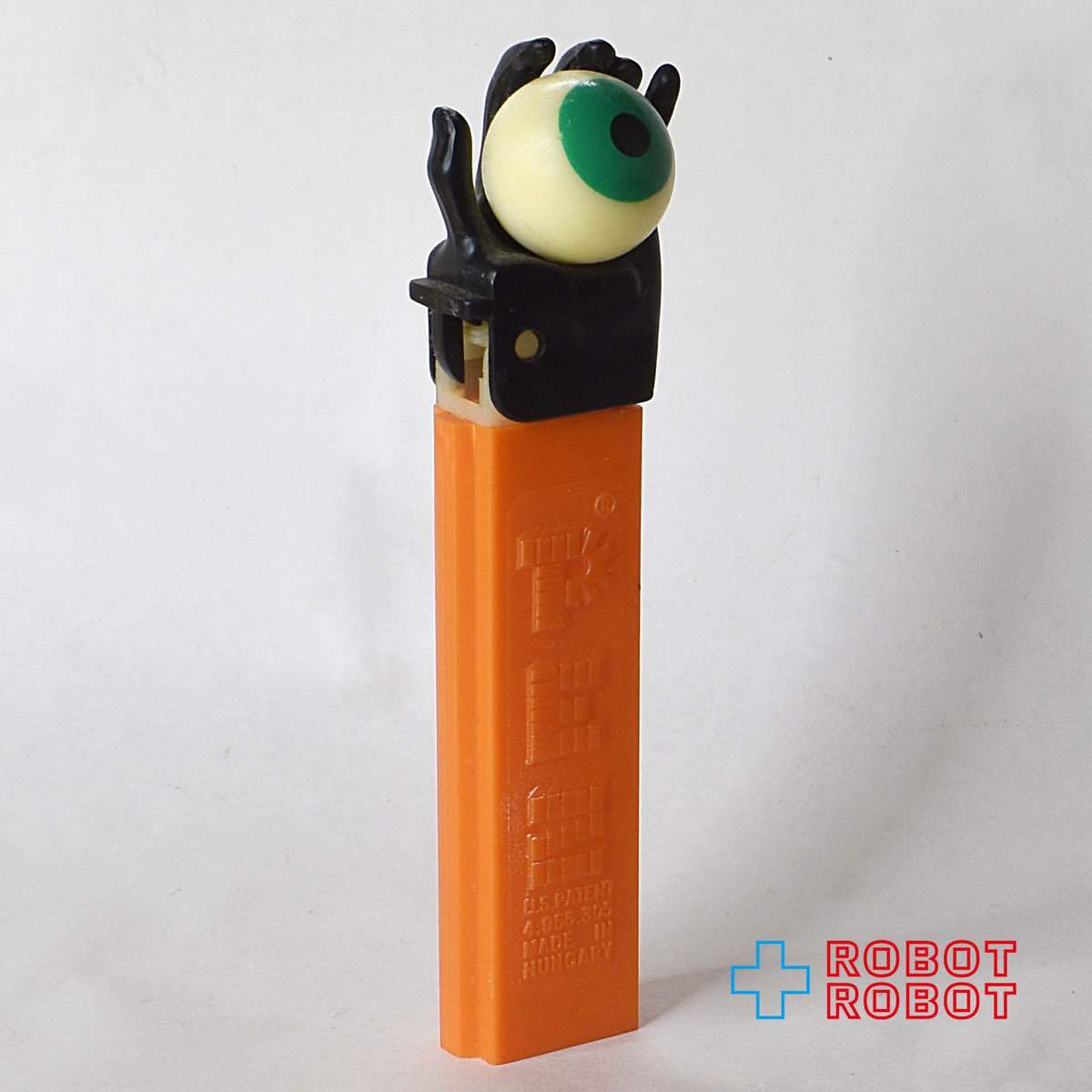 PEZ サイケデリックアイ 限定版 黒手オレンジステム