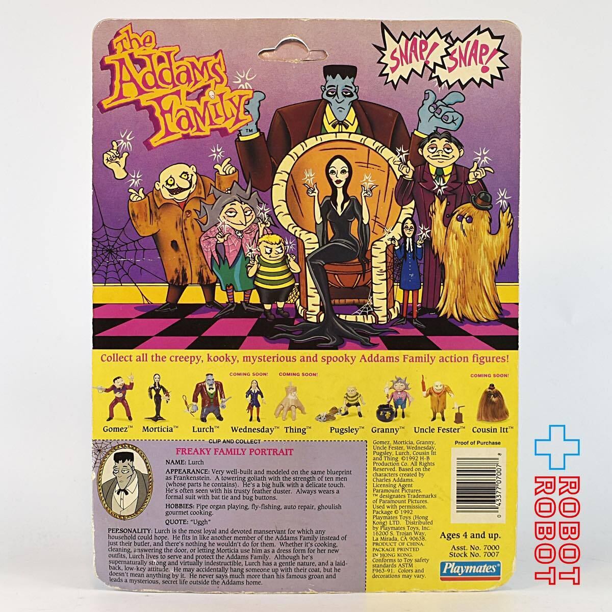 アダムス・ファミリー ラーチ アクションフィギュア (プレイメイツ社)