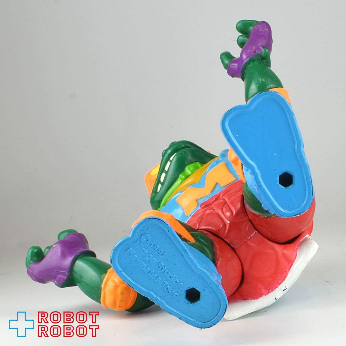 プレイメイツ タートルズ スケートボーディング・マイク アクションフィギュア 1993 開封箱無し