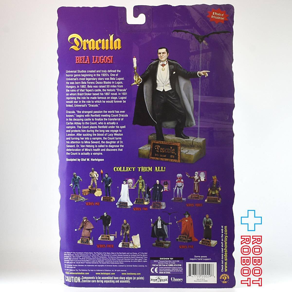 サイドショウ ドラキュラ伯爵 アクションフィギュア