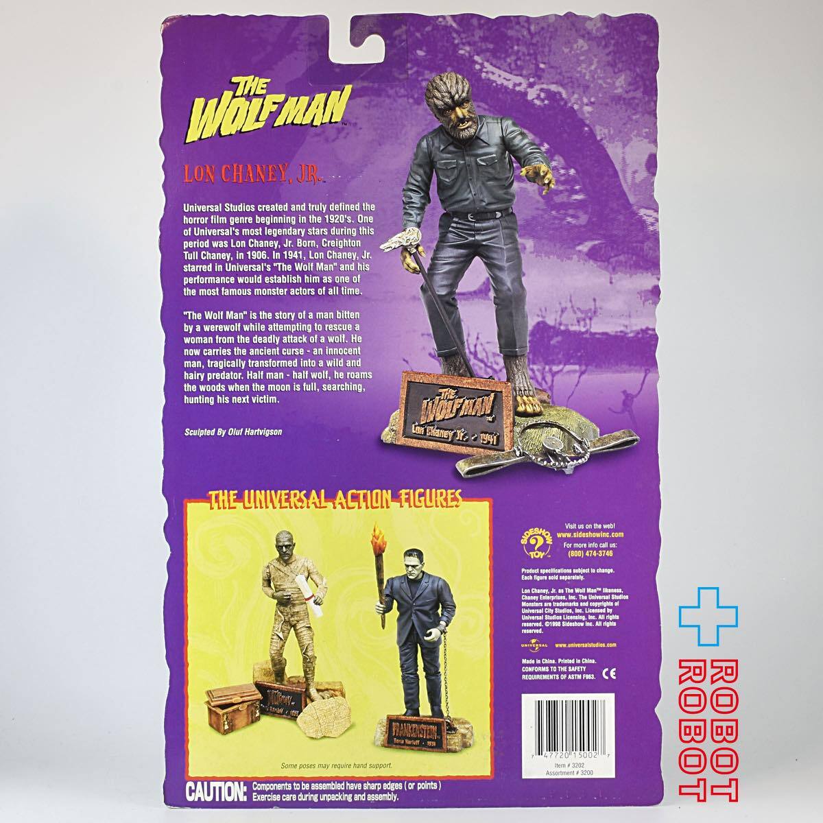 サイドショウ 狼男 アクションフィギュア