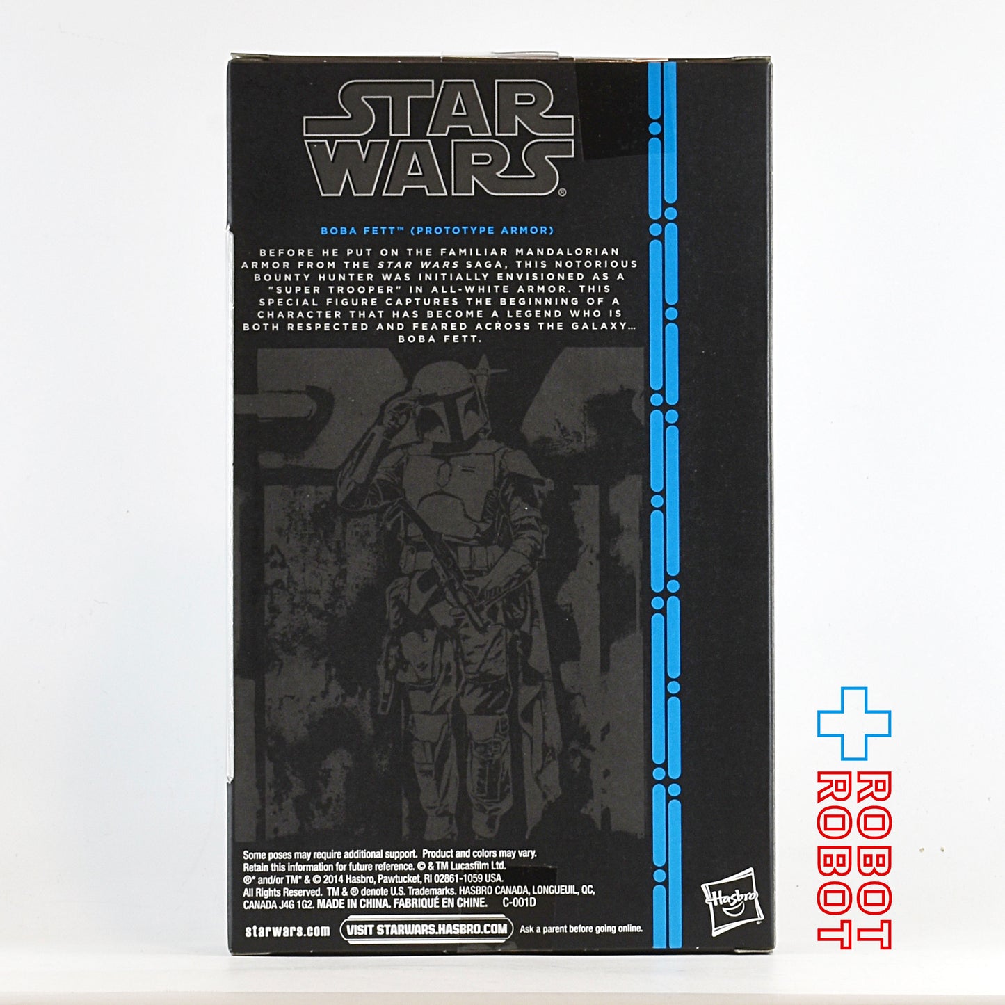 スター・ウォーズ ブラックシリーズ ブルー ボバ・フェット (プロトタイプ・アーマー版) 6インチフィギュア