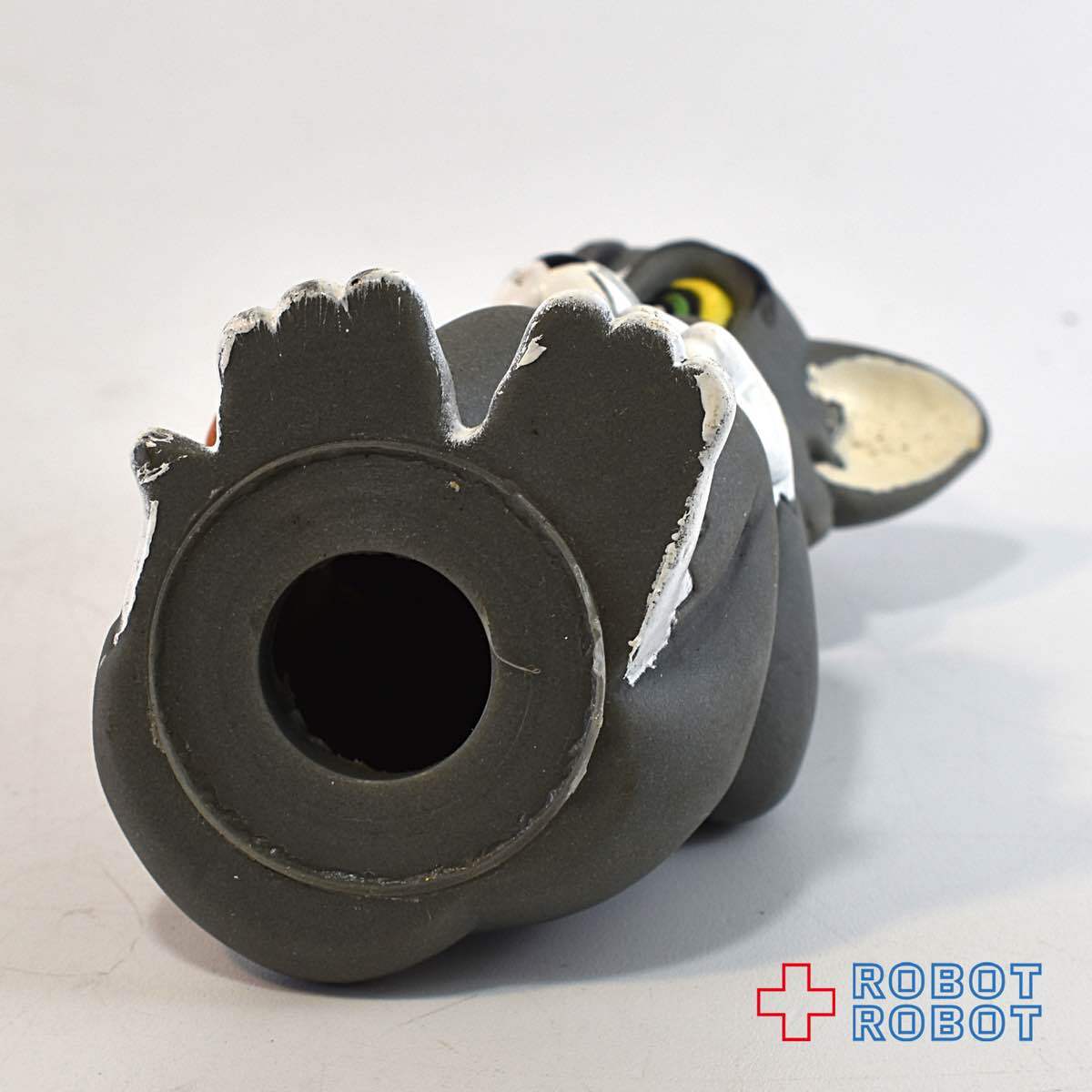 トムとジェリー トムの腕にジェリー ソフビ指人形フィギュア