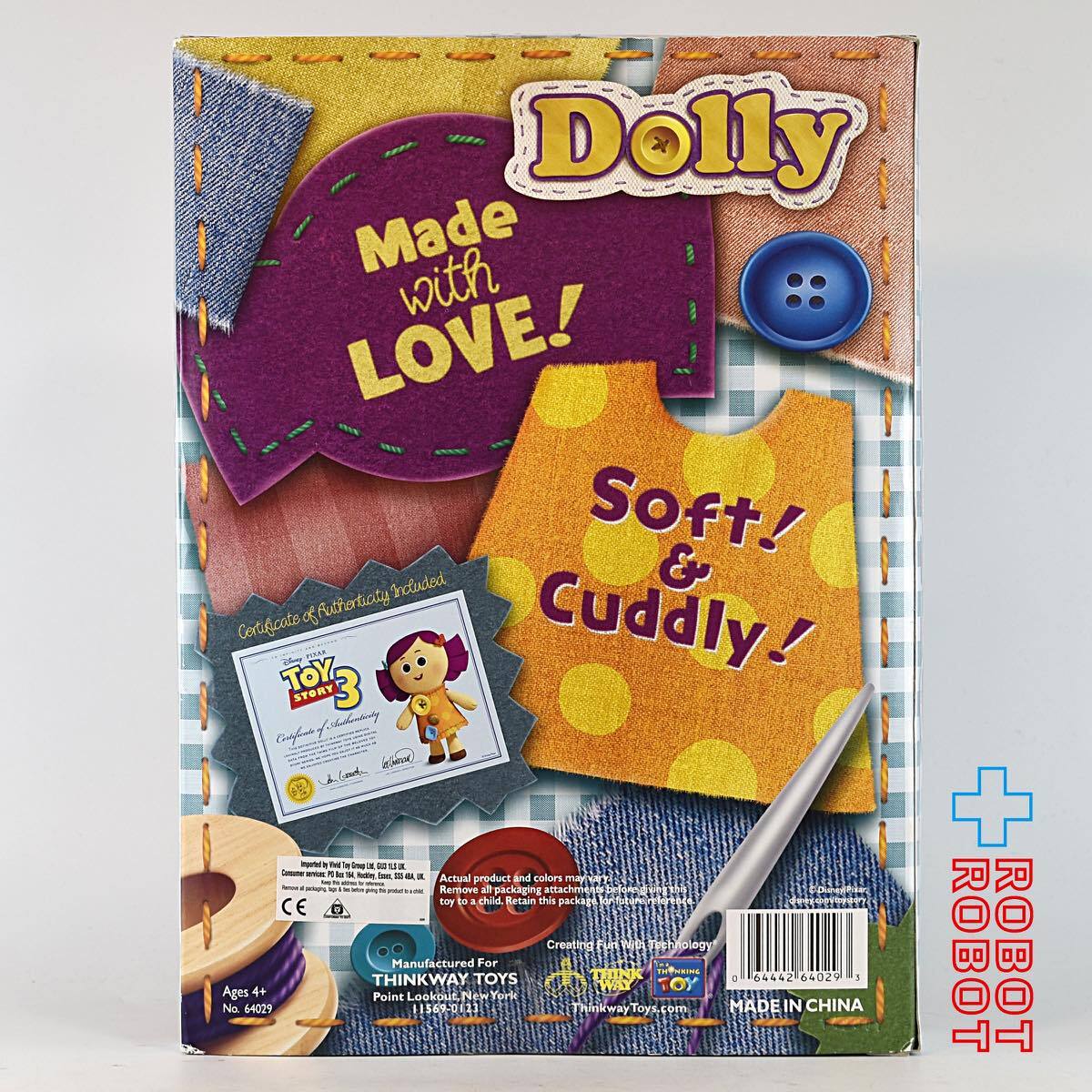 シンクウェイ トイ・ストーリー コレクション ドーリー 箱入未開封