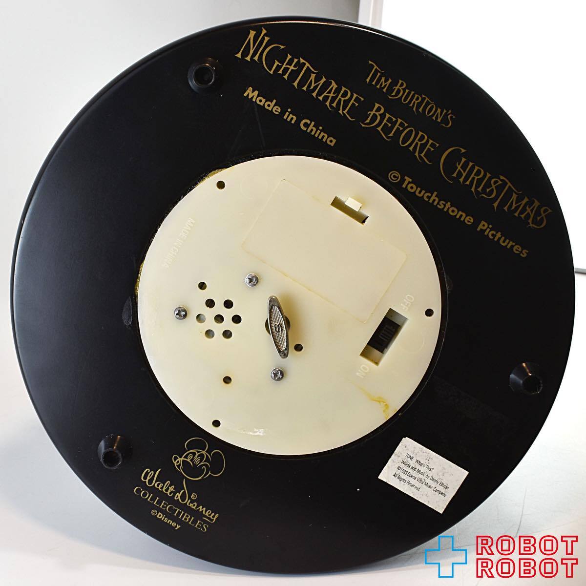 ナイトメアー・ビフォア・クリスマス スノーグローブ サンタジャックとサリー