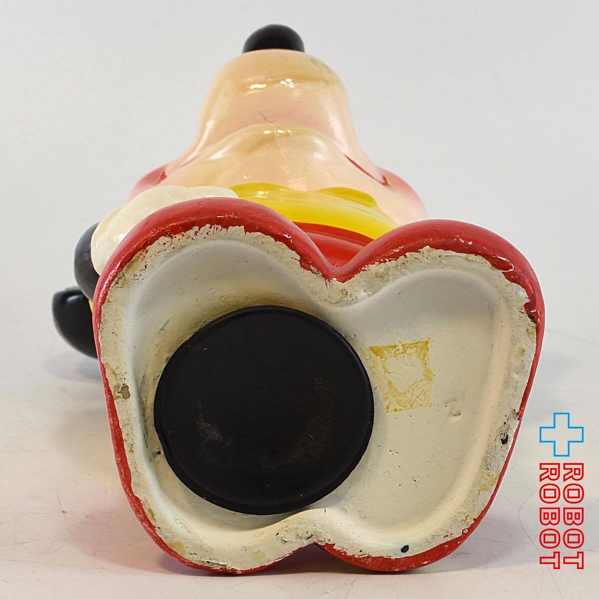 ウォルトディズニープロダクション ミッキーマウス 陶器製 貯金箱 バンク