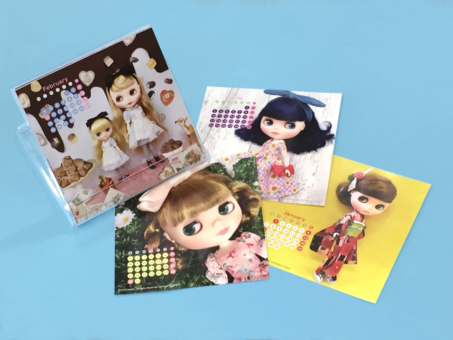 ブライス 2019卓上スクエアカレンダー スウィートドリーム
