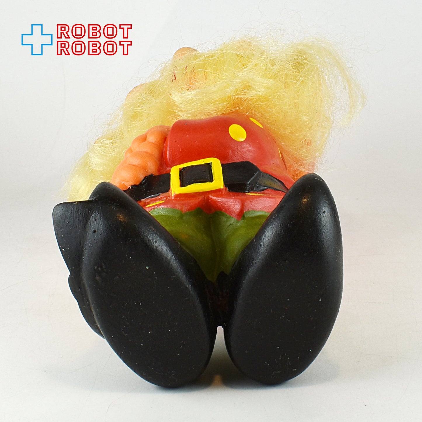 東欧 ソ連 白雪姫と七人のこびと ドワーフ 水玉シャツ ラバー人形