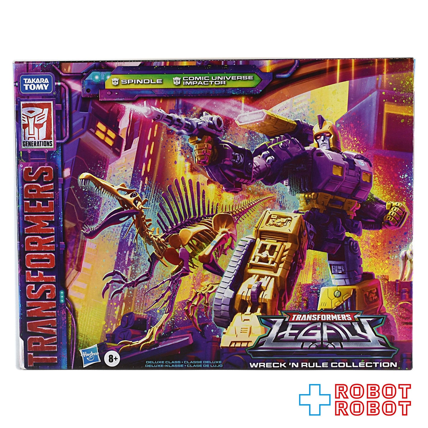 トランスフォーマー ジェネレーションズ 2022 レガシー レックンルール コレクション コミックユニバース インパクター & スピンドル
