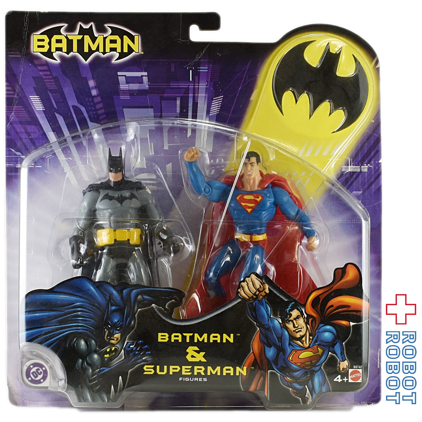 マテル バットマン & スーパーマン アクションフィギュア
