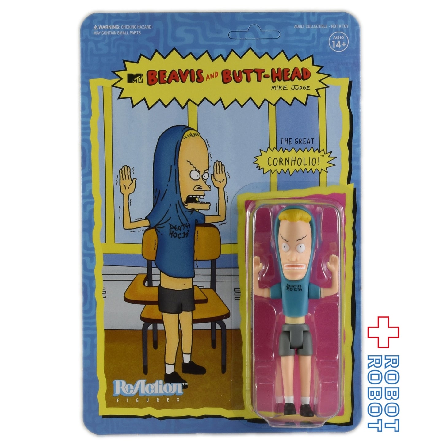 リ・アクション 3.75インチ ビーバス & バットヘッド ビーバス CORNHOLIO アクションフィギュア