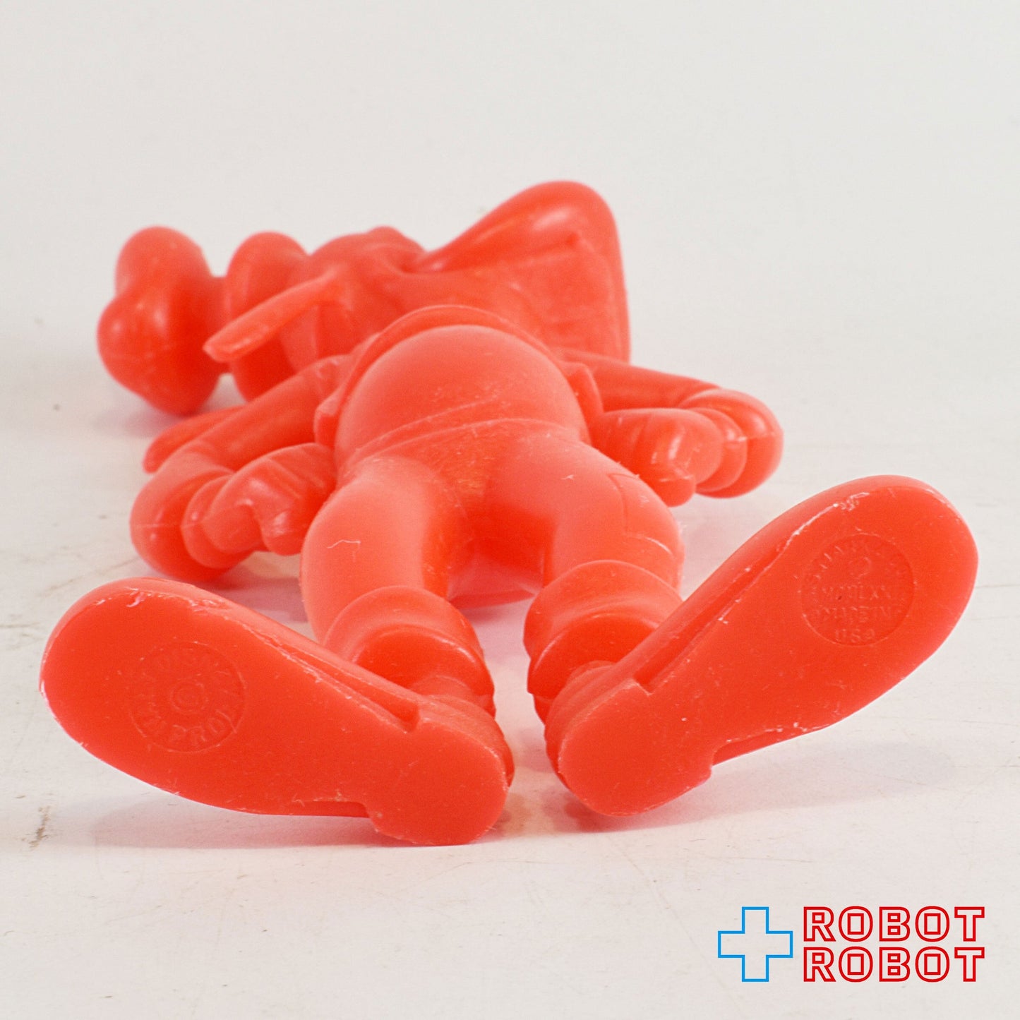 Marx ディズニー グーフィー プラスチック フィギュア レッド