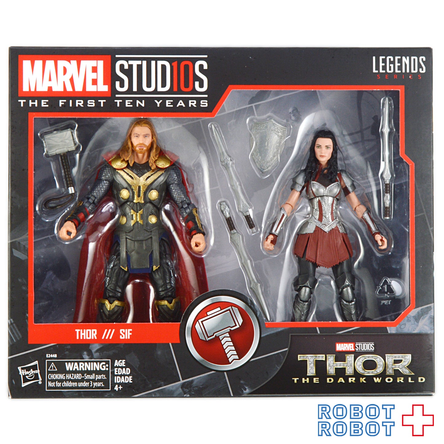 マーベルレジェンド シネマティックユニバース10th アニバーサリー 6インチ アクションフィギュア マイティ・ソー/ダーク・ワールド ソー&シフ