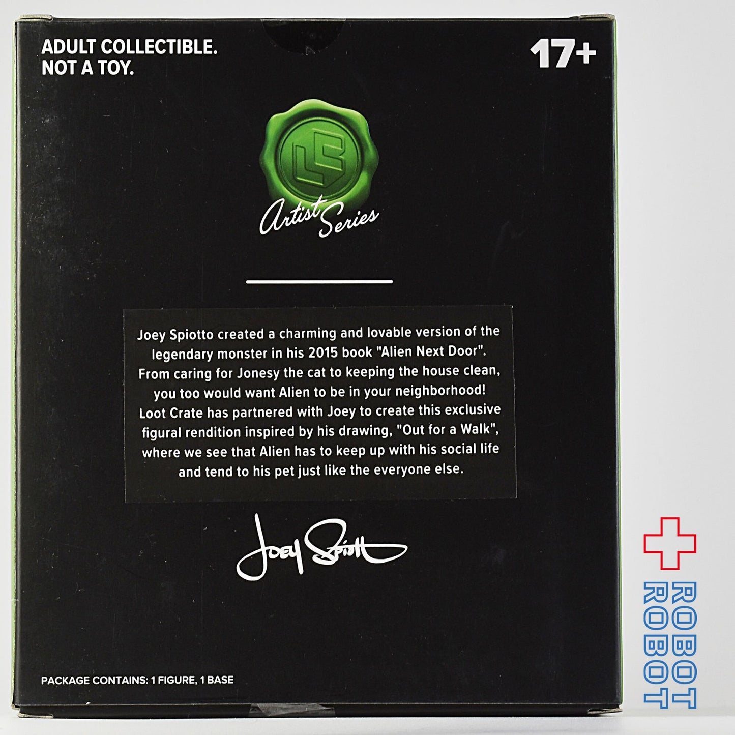 ルートクレート エイリアン アーティストシリーズ アウトフォーアウォーク Jo3bot お散歩 フィギュア