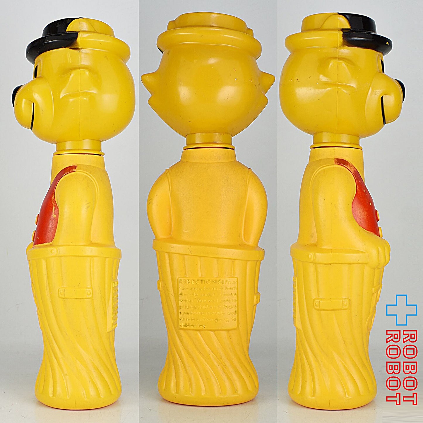 コルゲート トップキャット ハンナ・バーベラ ドラ猫大将 ソーキー バブルバス シャンプーボトル フィギュア