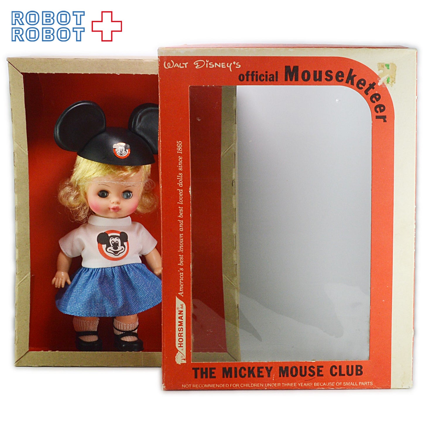 ディズニー ミッキーマウス・クラブ マウスケティア・ガール人形 箱入