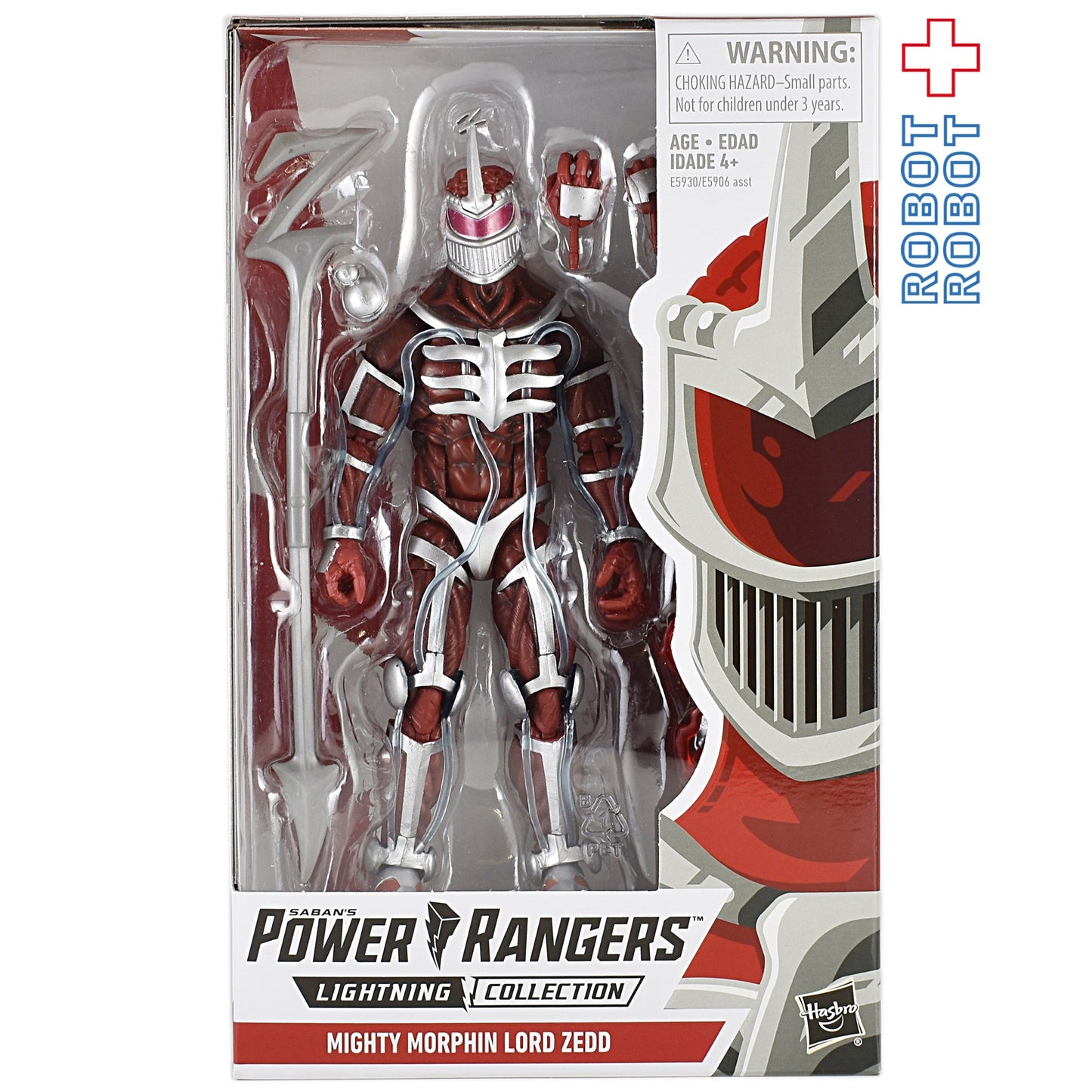 ハズブロ パワーレンジャー マイティモーフィン ロードゼッド 6インチ アクションフィギュア