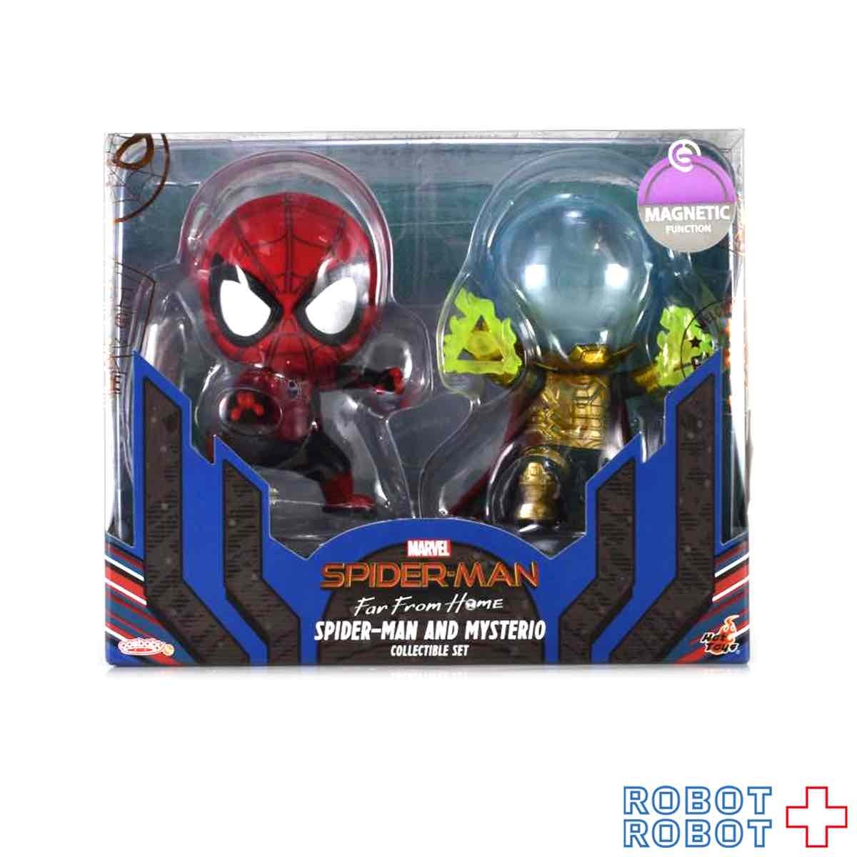 ホットトイズ コスベイビー スパイダーマン ファー・フロム・ホーム スパイダーマン(ウェブ・シューティング版)&ミステリオ 2体セット