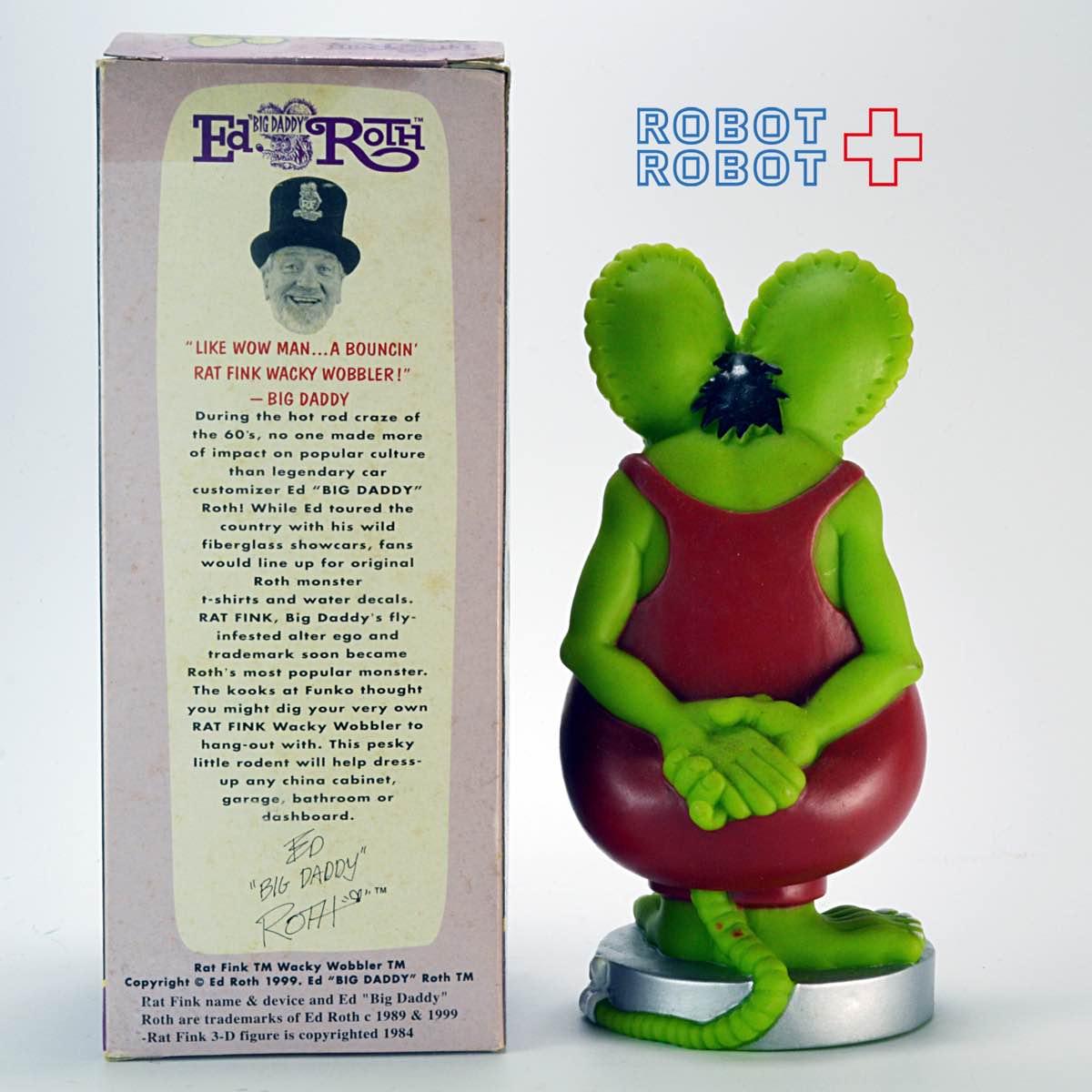 ラットフィンク ファンコ ワッキーワブラー フィギュア