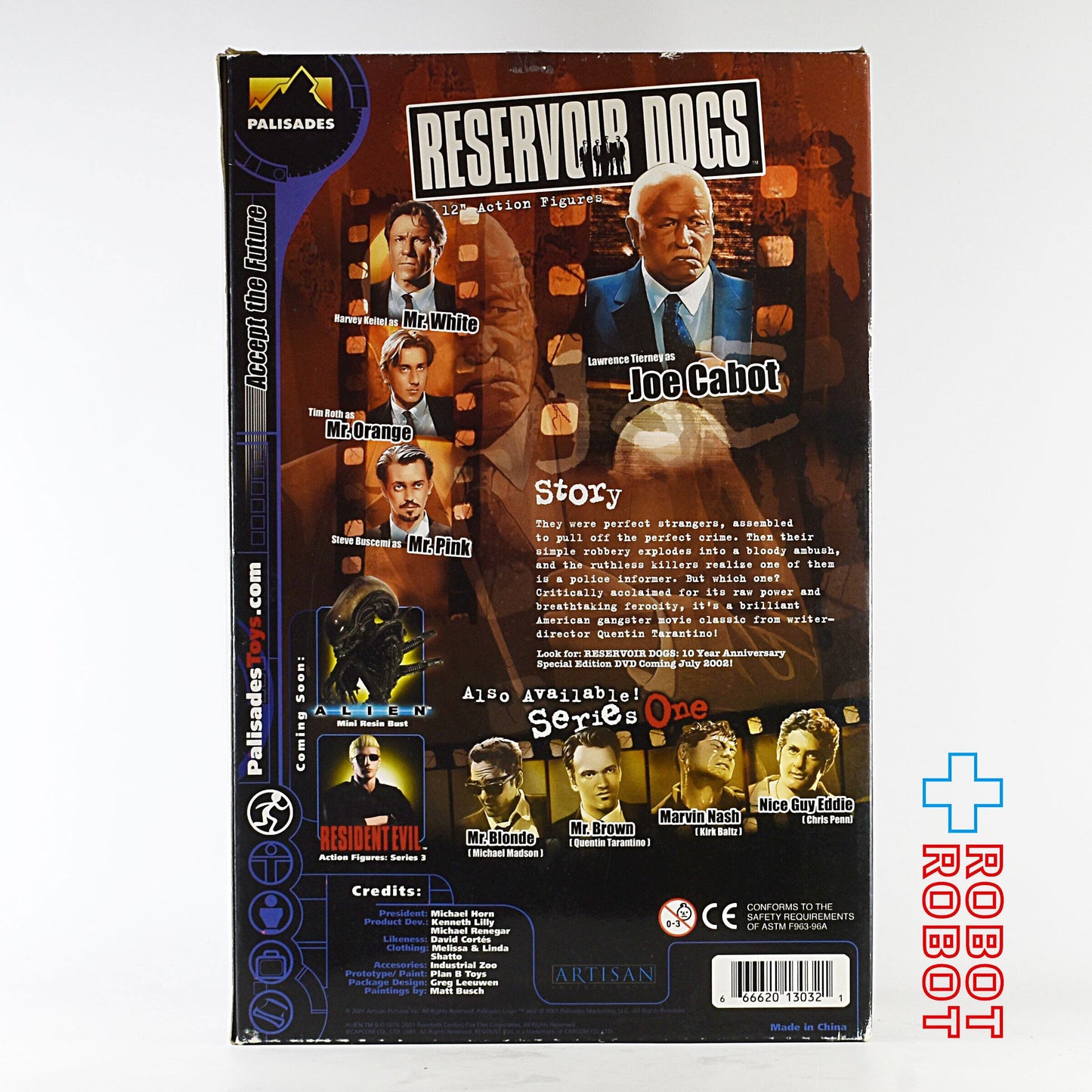 パリセイズ レザボア・ドッグス シリーズ2 ローレンス・ティアニー as ジョー・キャボット 12インチ アクションフィギュア 開封美品