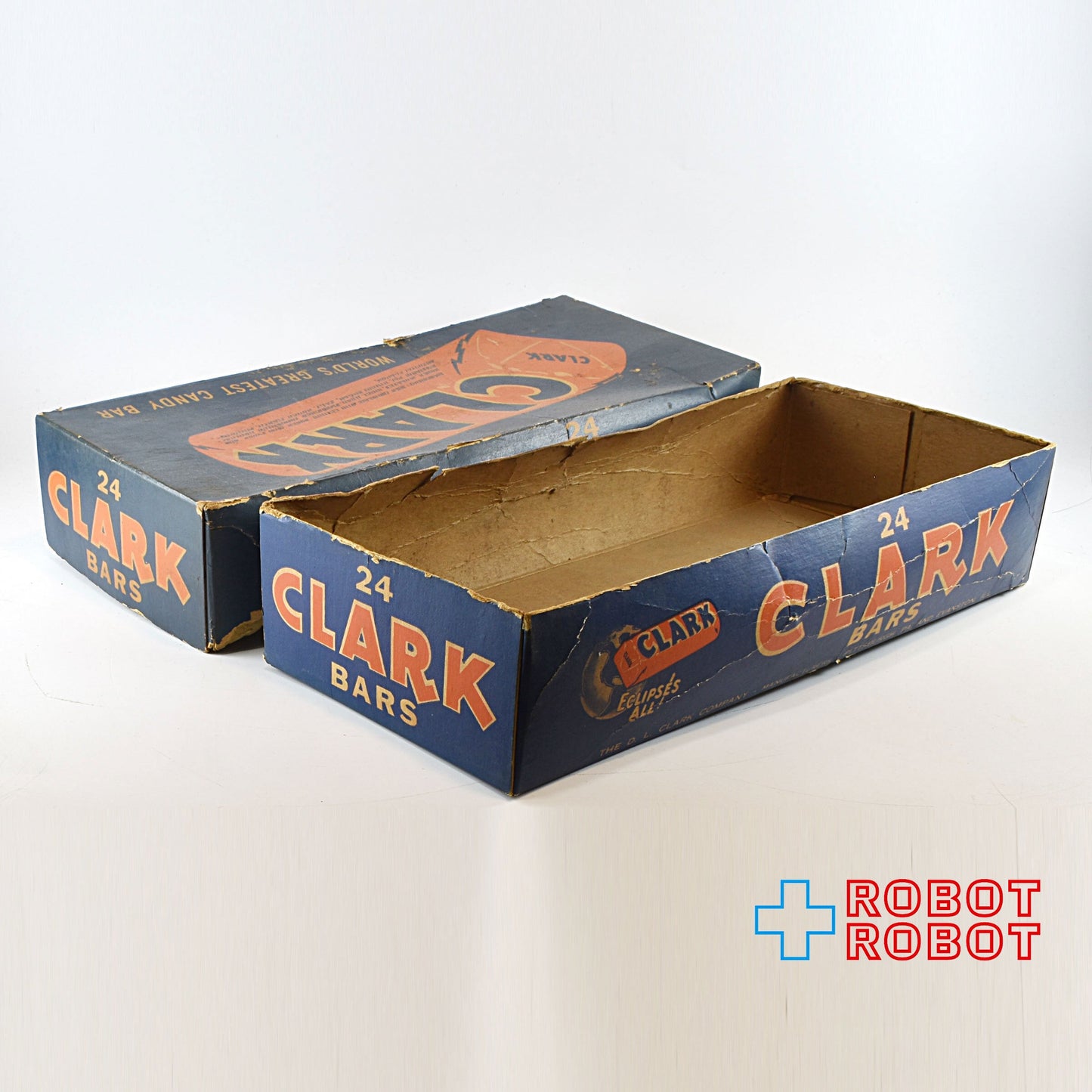 クラーク キャンディーバー 24本入りボックス 空箱 ダメージ有り
