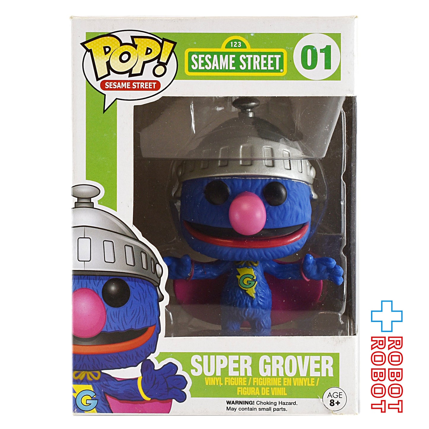 ファンコ POP! セサミストリート 01 スーパー・グローバー ビニールフィギュア 国内版 開封