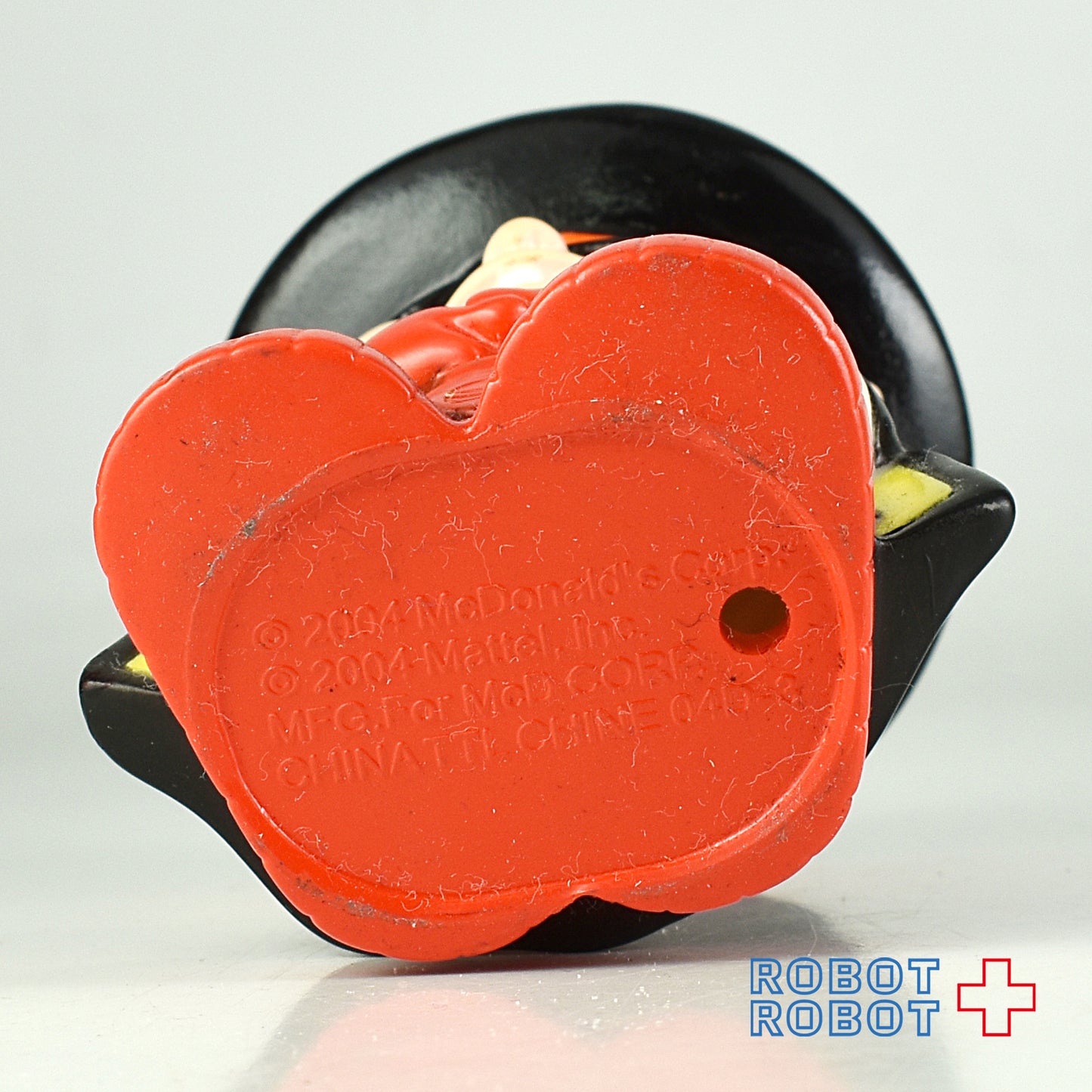 マテル マクドナルド ハンバーグラー ハッピーミールトイ ソフビフィギュア 2004