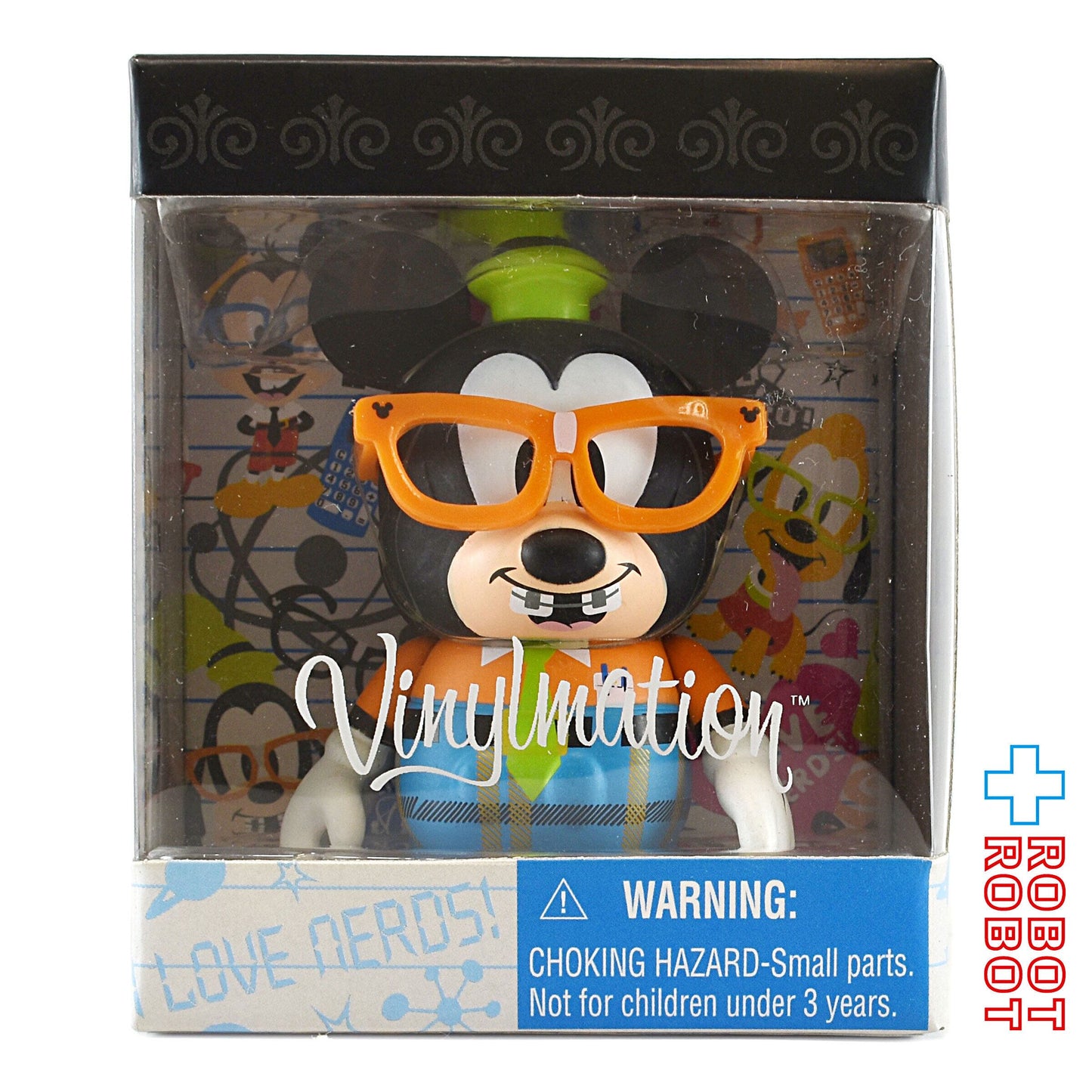 ディズニー バイナルメーション ナードロックシリーズ グーフィ