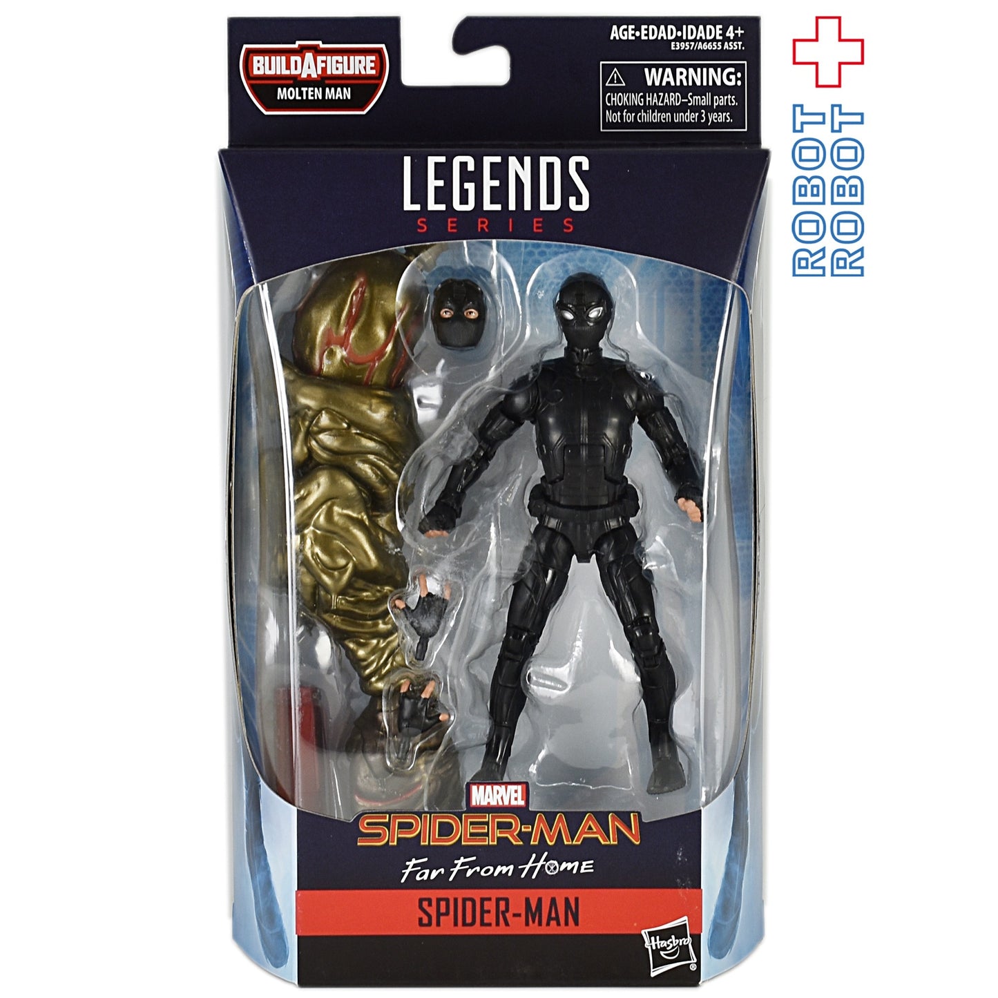 マーベルレジェンド Spider-Man スパイダーマン ファー・フロム・ホーム モルテンマン ビルド ステルススーツ スパイダーマン