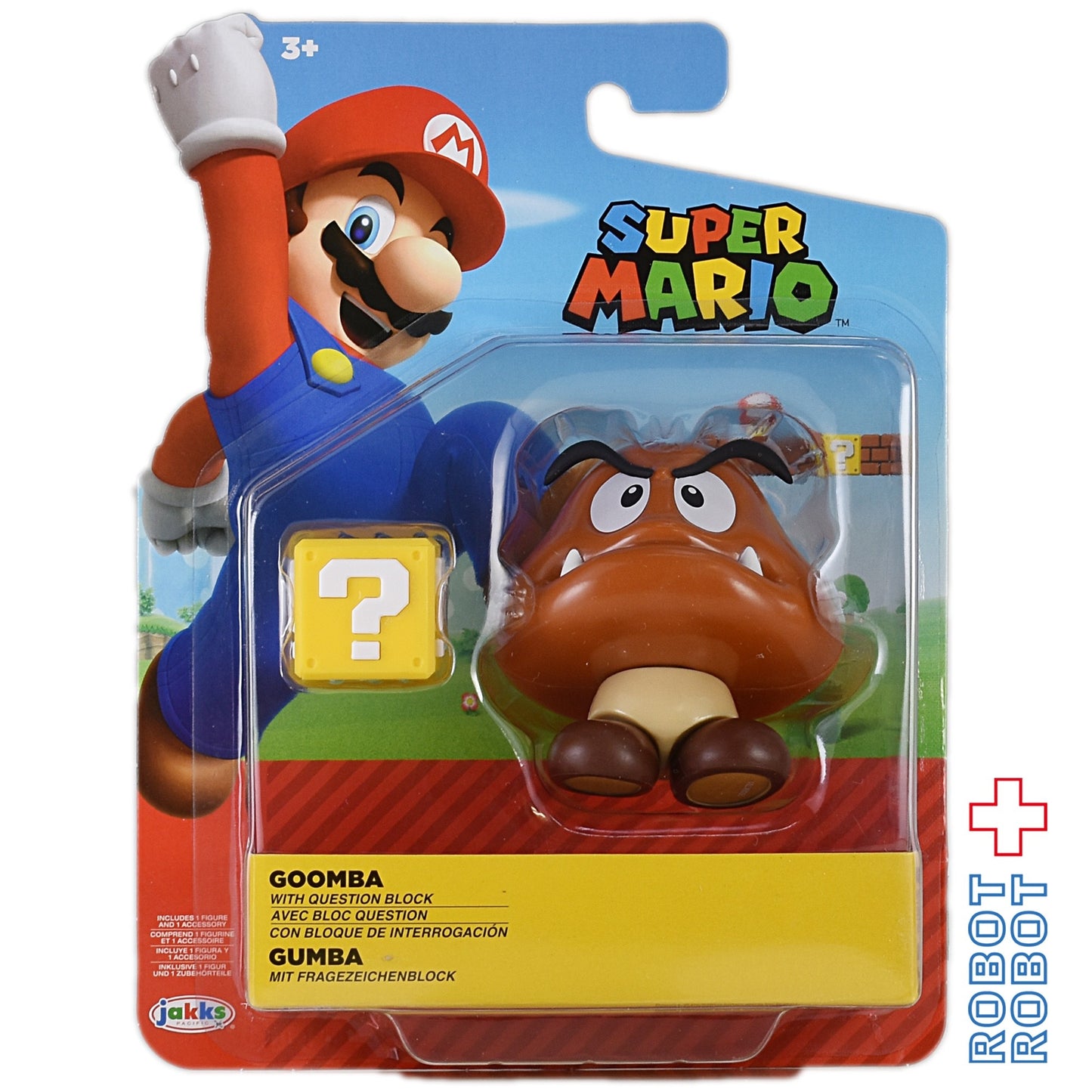 ワールドオブニンテンドー スーパーマリオ クリボー 4インチ アクションフィギュア