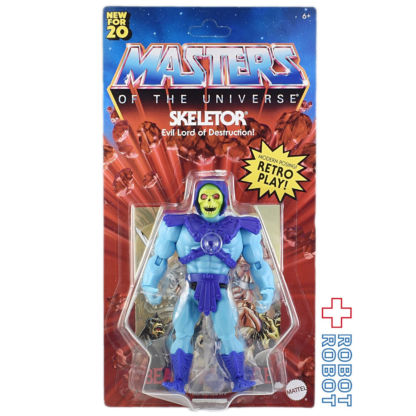 マテル MOTU マスターズ・オブ・ザ・ユニバース オリジンズ 5.5インチ スケルター アクションフィギュア