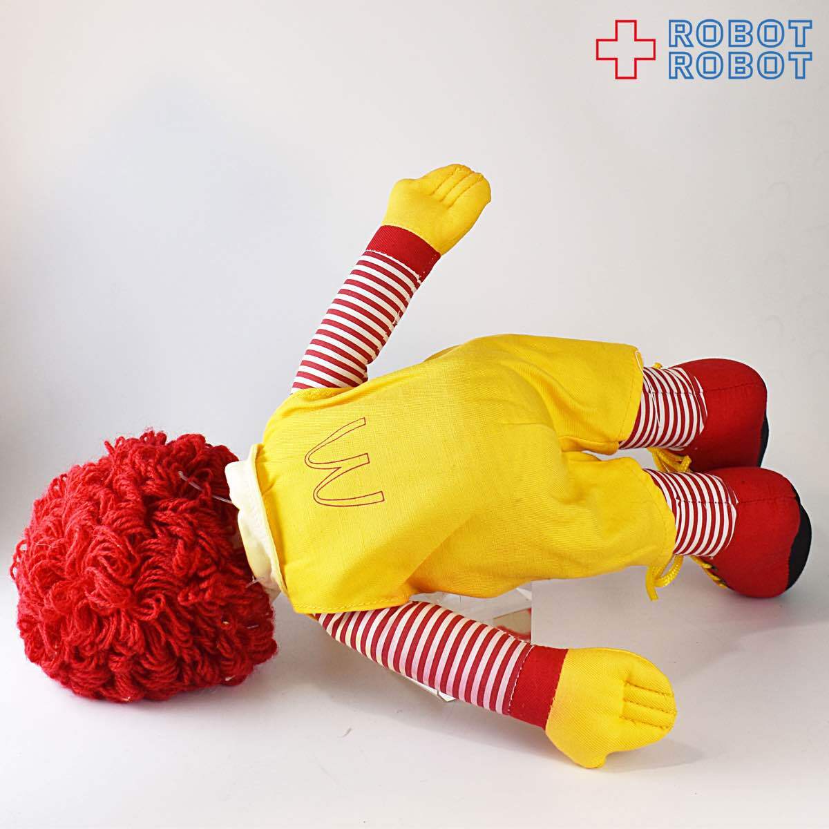 マクドナルド ロナルド 角マユ 40センチ ぬいぐるみ人形 1984 ※難有り