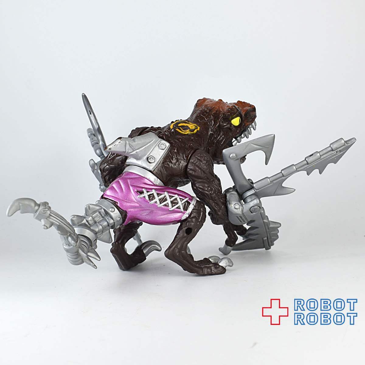 エクストリームダイナソーズ イービルハックス アクションフィギュア 武器付