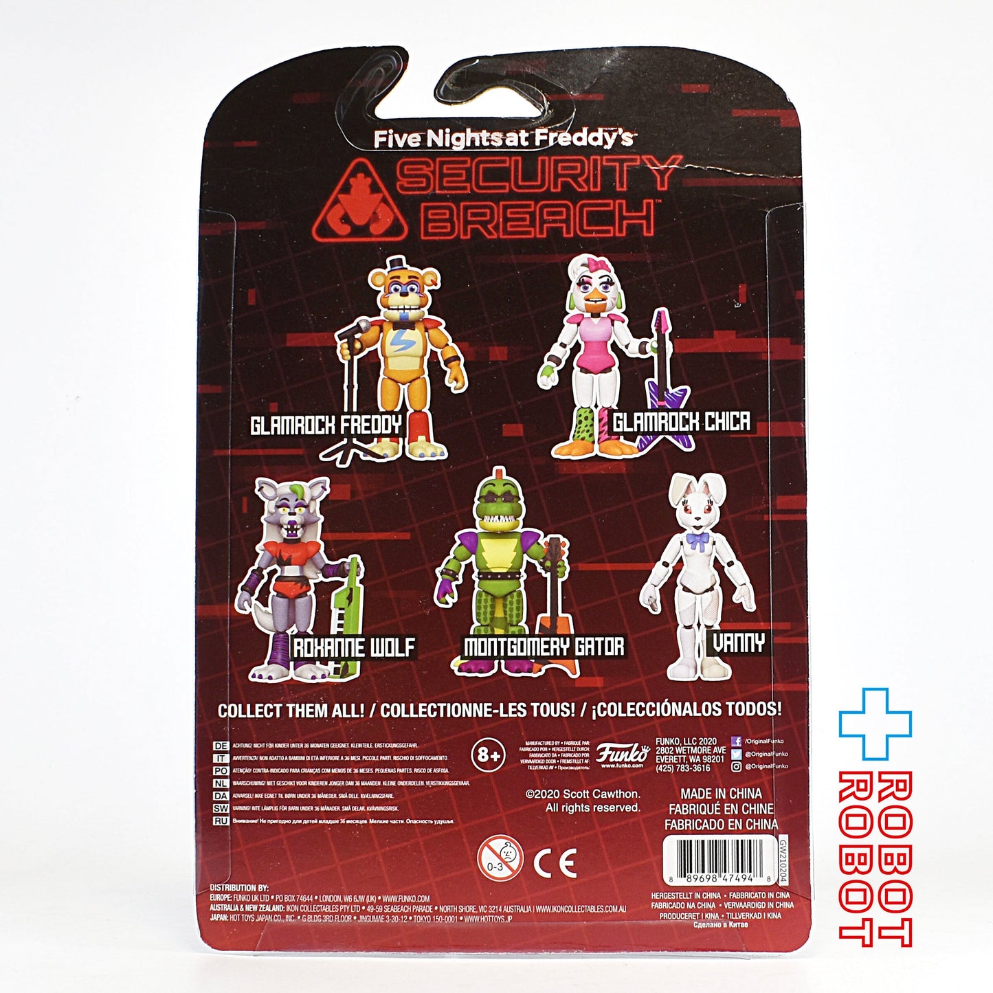 ファンコ ファイブナイツアットフレディーズ セキュリティ・ブリーチ ヴァニー 5インチ アクションフィギュア