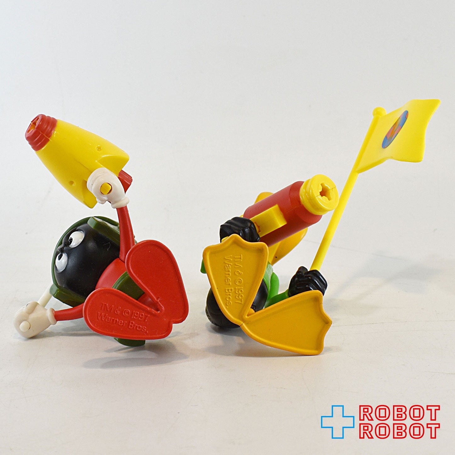 ダックドジャース ダフィー・ダック&マービン・ザ・マーシャン アクションフィギュア セット ルース プレイメイツ社 ダフィーウォーズ