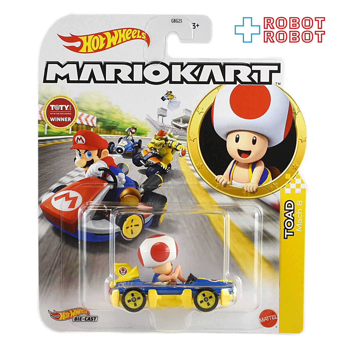 ホットウィール マリオカート キノピオ マッハ8