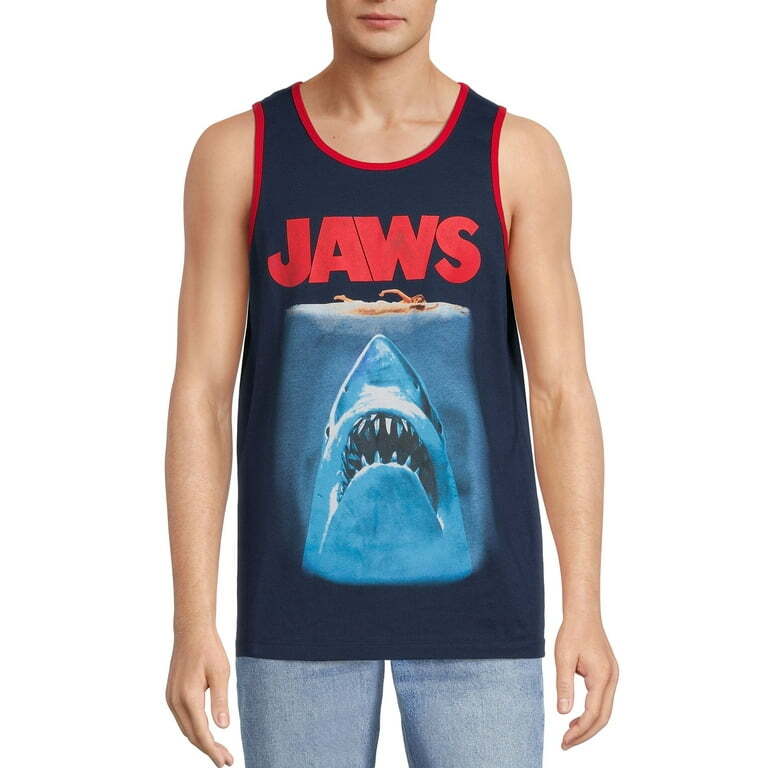 タンクトップ JAWS ジョーズ 紺色