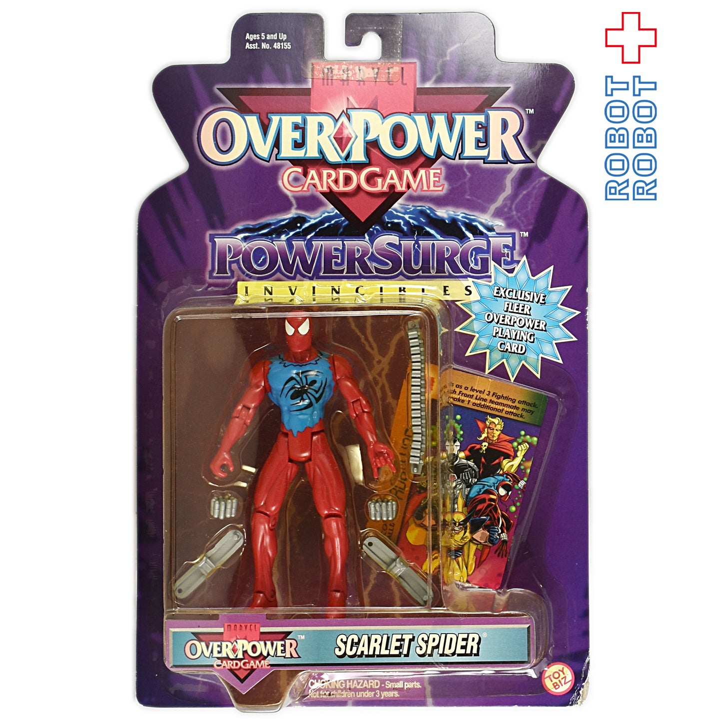 トイビズ スパイダーマン オーバーパワー スカーレットスパイダー アクションフィギュア